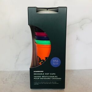 Starbucks 2020 Halloween Words Reusable Hot Cups